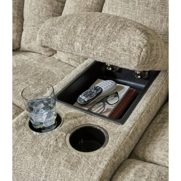 Power Reclining Loveseat With Console And Adjustable Headrests  |  Reclining Loveseats Living Room Reclining Loveseats