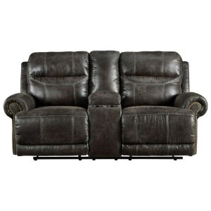 Power Reclining Loveseat With Console  |  Reclining Loveseats Living Room Reclining Loveseats