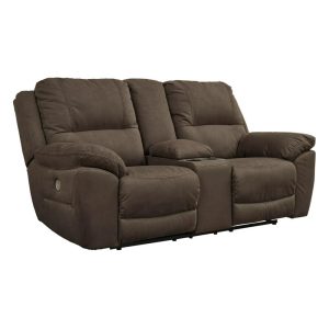 Power Reclining Loveseat With Console  |  Reclining Loveseats Living Room Reclining Loveseats