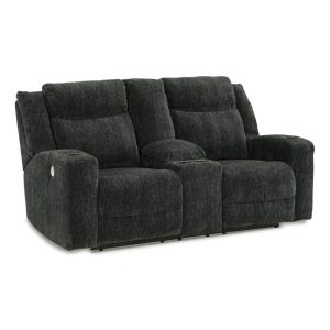 Power Reclining Loveseat With Console  |  Reclining Loveseats Living Room Reclining Loveseats