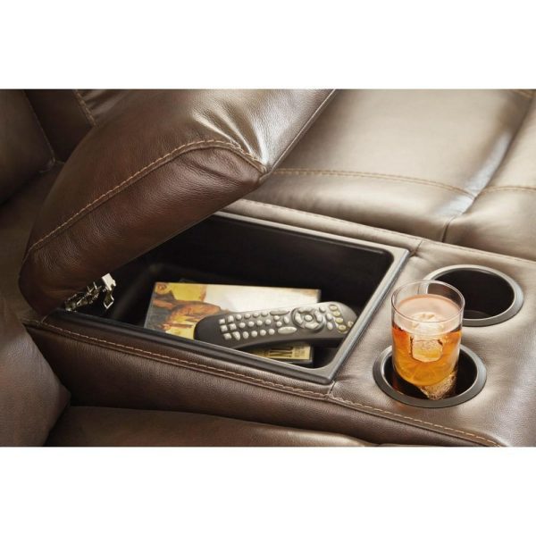 Power Reclining Loveseat With Console  |  Reclining Loveseats Living Room Reclining Loveseats