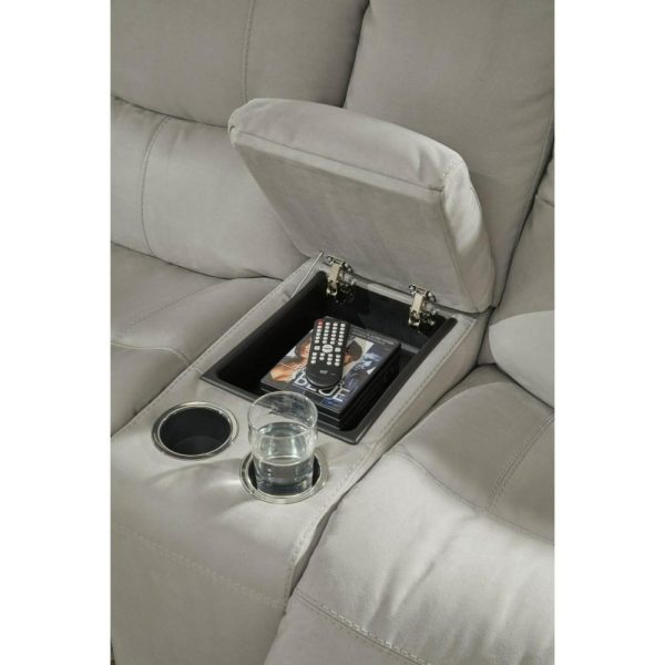 Power Reclining Loveseat With Console  |  Reclining Loveseats Living Room Reclining Loveseats