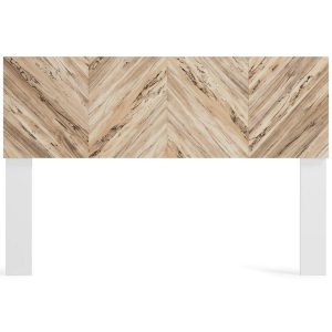 Queen Panel Headboard In Chevron Pattern  |  Headboards Bedroom Headboards