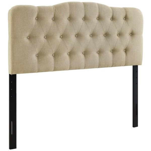 Queen Upholstered Fabric Headboard  |  Headboards Bedroom Headboards