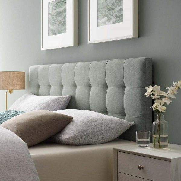 Queen Upholstered Fabric Headboard  |  Headboards Bedroom Headboards