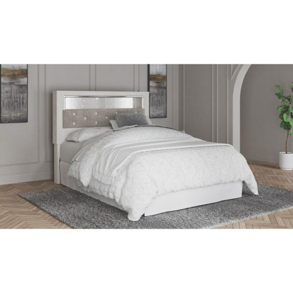 Queen Upholstered Panel Bookcase Headboard  |  Headboards Bedroom Headboards