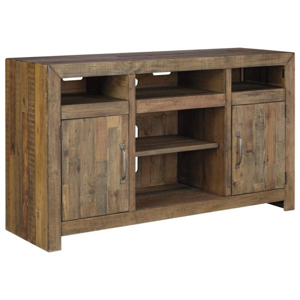 Reclaimed Pine Solid Wood Large Tv Stand  |  Tv Stands Living Room Tv Stands