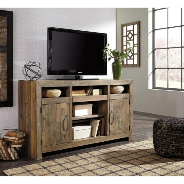 Reclaimed Pine Solid Wood Large Tv Stand  |  Tv Stands Living Room Tv Stands