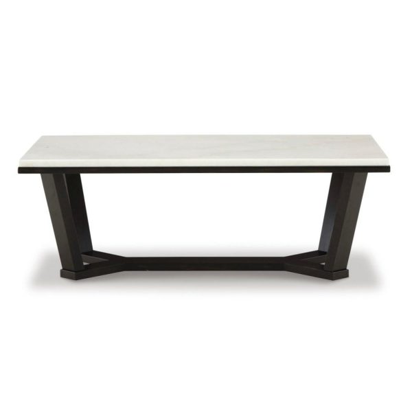 Rectangular Coffee Table With White Marble Top  |  Coffee Tables Coffee Tables Coffee Tables