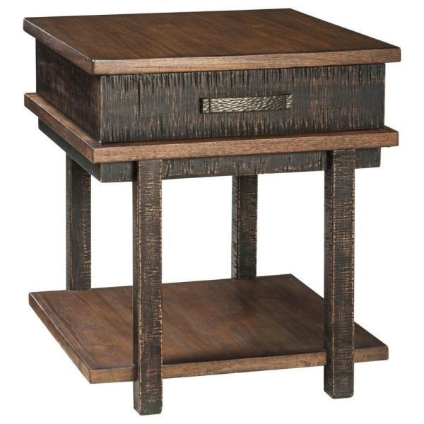 Rectangular End Table With Drawer & Shelf  |  End & Side Tables End & Side Tables End & Side Tables