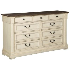 Relaxed Vintage Two-Tone Dresser  |  Dressers Bedroom Dressers