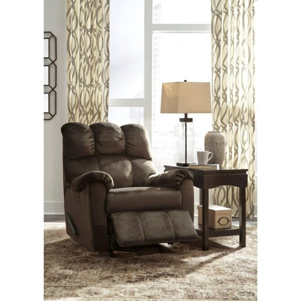 Rocker Recliner With Pillow Arms  |  Recliners Living Room Recliners