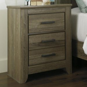 Rustic 2-Drawer Nightstand  |  Nightstands Bedroom Nightstands