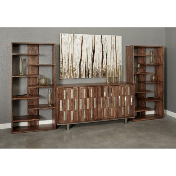 Rustic 4-Door Credenza  |  Accent Cabinets Accent Cabinets Accent Cabinets