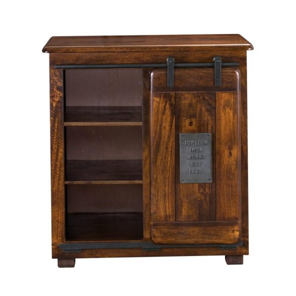 Rustic 4-Drawer 1-Door Cabinet  |  Accent Cabinets Accent Cabinets Accent Cabinets