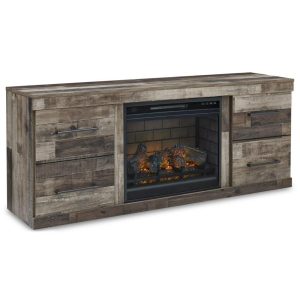 Rustic 60″ Tv Stand With Electric Fireplace  |  Tv Stands Living Room Tv Stands