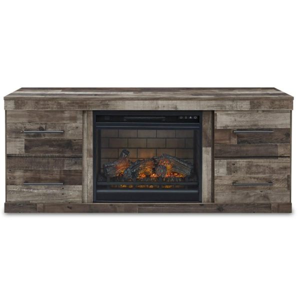 Rustic 60″ Tv Stand With Electric Fireplace  |  Tv Stands Living Room Tv Stands