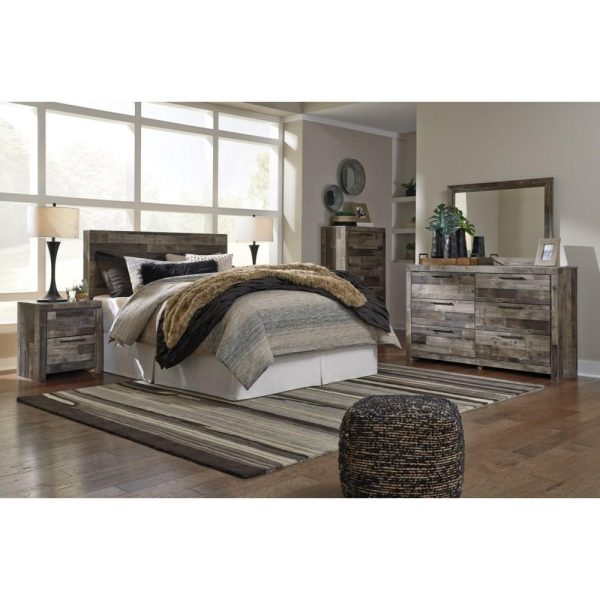 Rustic Modern Queen/Full Panel Headboard  |  Headboards Bedroom Headboards