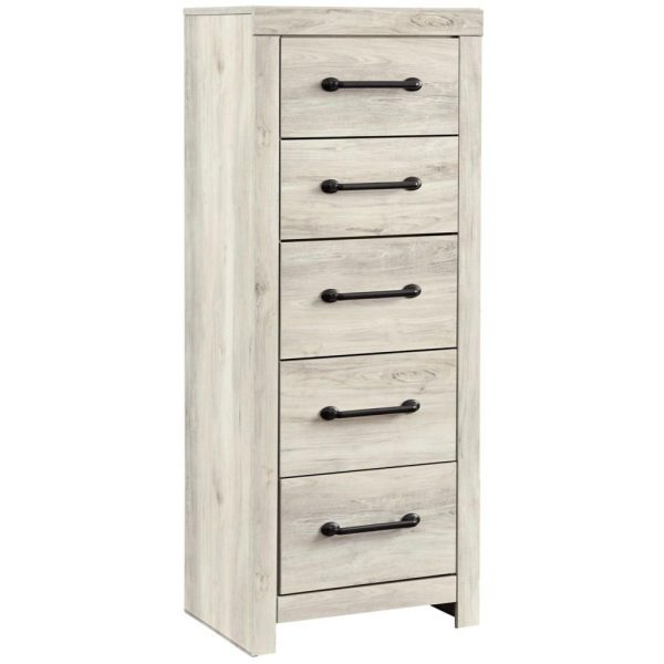 Rustic Narrow 5-Drawer Chest  |  Chest Of Drawers Bedroom Chest Of Drawers