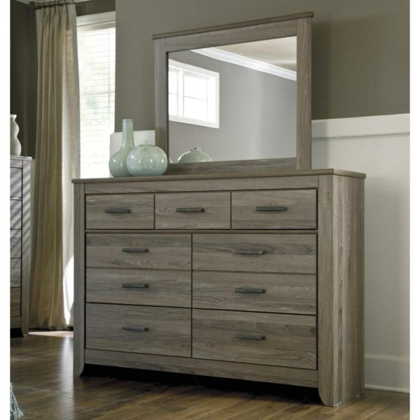 Rustic Tall Dresser & Bedroom Mirror  |  Mirrored Dressers Bedroom Mirrored Dressers