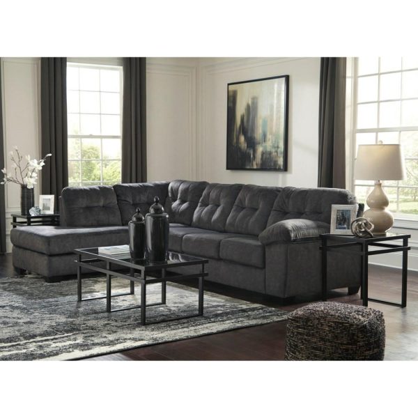 Sectional With Left Chaise & Memory Foam Queen Sleeper Mattress  |  Sectional Sofas Living Room Sectional Sofas