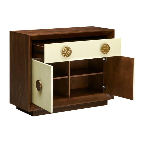 Shelbourne Two Door One Drawer Cabinet  |  Accent Cabinets Accent Cabinets Accent Cabinets