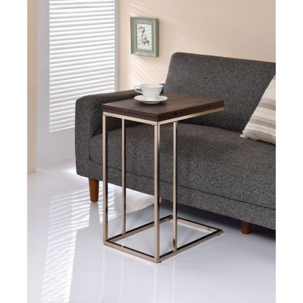 Snack Table With Expandable Rotating Top  |  End & Side Tables End & Side Tables End & Side Tables