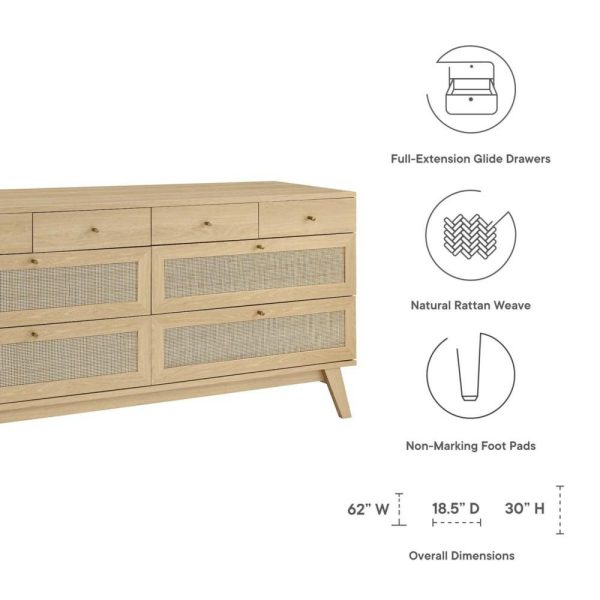 Soma 8-Drawer Dresser  |  Dressers Bedroom Dressers