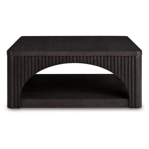 Square Coffee Table With Arched Design  |  Coffee Tables Coffee Tables Coffee Tables