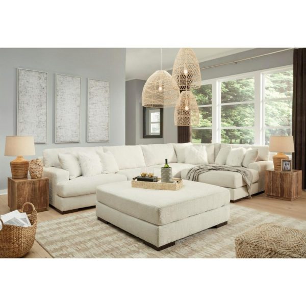 Square Oversized Accent Ottoman  |  Ottomans Living Room Ottomans