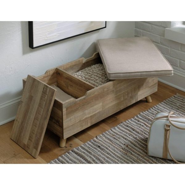 Storage Bench With Cushion  |  Benches Benches Benches