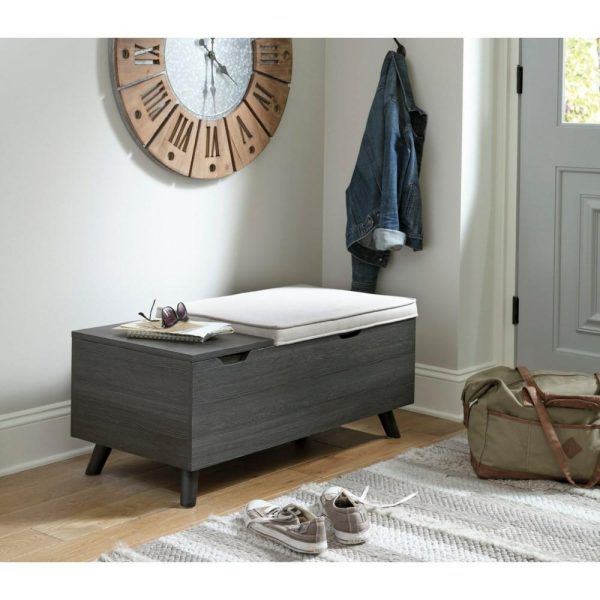 Storage Bench With Top Cushion  |  Benches Benches Benches