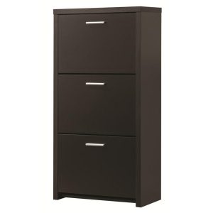 Tall 3-Drawer Shoe Cabinet  |  Accent Cabinets Accent Cabinets Accent Cabinets