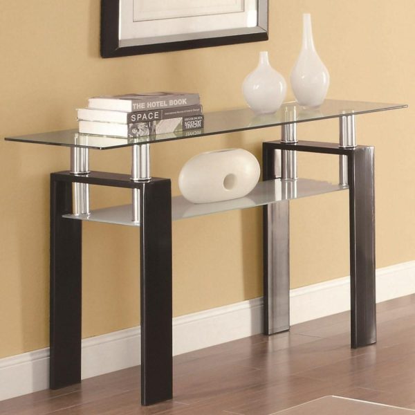 Tempered Glass Sofa Table  |  Sofa Tables Living Room Sofa Tables