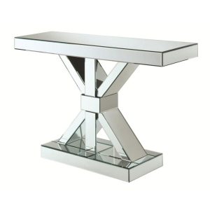 Thick Mirrored Console Table  |  Sofa Tables Living Room Sofa Tables