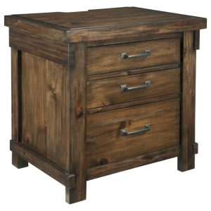 Three Drawer Night Stand  |  Nightstands Bedroom Nightstands