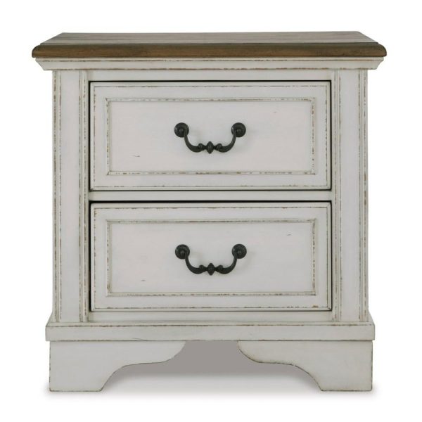 Traditional 2-Drawer Nightstand  |  Nightstands Bedroom Nightstands