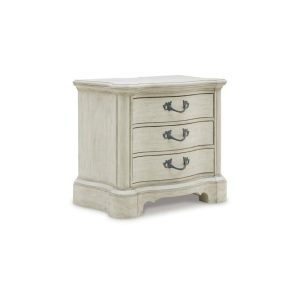 Traditional 3-Drawer Nightstand  |  Nightstands Bedroom Nightstands