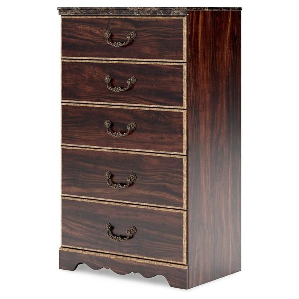 Traditional 5-Drawer Chest  |  Chest Of Drawers Bedroom Chest Of Drawers