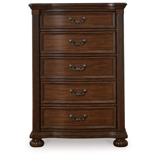 Traditional 5-Drawer Chest  |  Chest Of Drawers Bedroom Chest Of Drawers