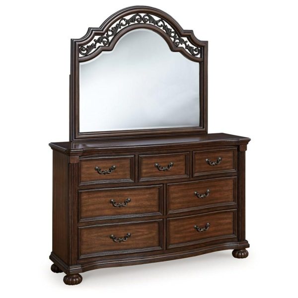 Traditional Dresser And Mirror  |  Mirrored Dressers Bedroom Mirrored Dressers