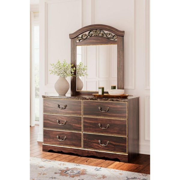 Traditional Dresser And Mirror  |  Mirrored Dressers Bedroom Mirrored Dressers