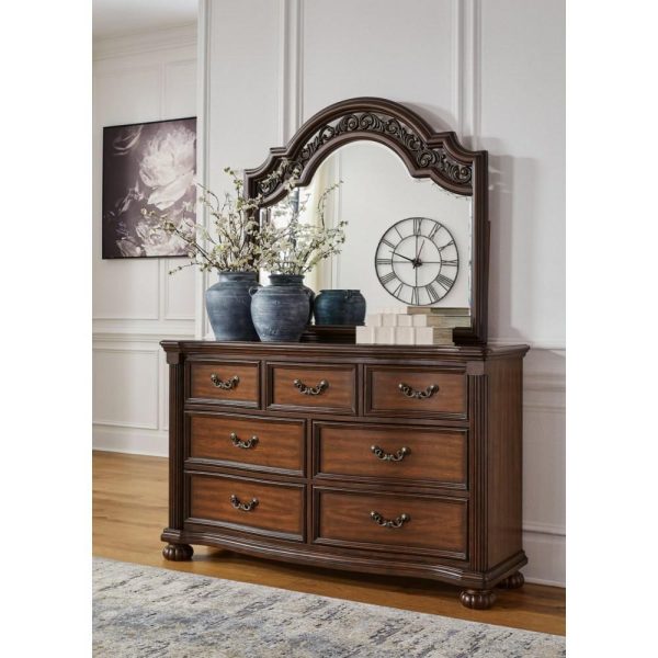 Traditional Dresser And Mirror  |  Mirrored Dressers Bedroom Mirrored Dressers