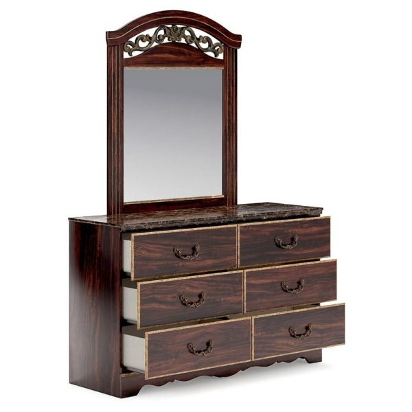 Traditional Dresser And Mirror  |  Mirrored Dressers Bedroom Mirrored Dressers