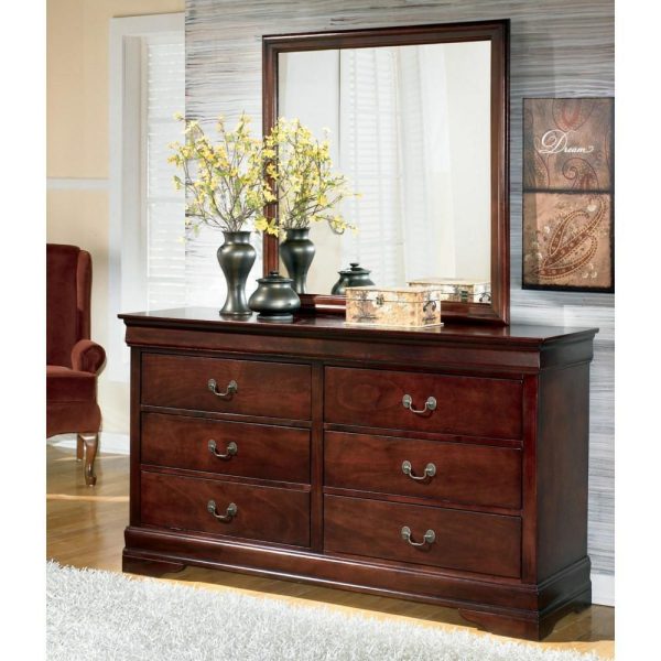 Traditional Dresser & Mirror  |  Mirrored Dressers Bedroom Mirrored Dressers