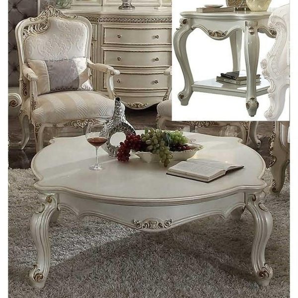 Traditional Oval Coffee Table With Ornate Carvings  |  Coffee Tables Coffee Tables Coffee Tables