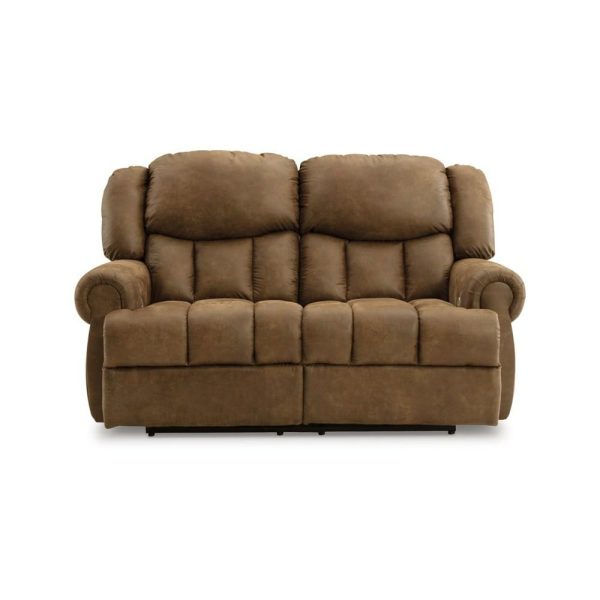 Traditional Power Reclining Loveseat With Rolled Armrests  |  Reclining Loveseats Living Room Reclining Loveseats