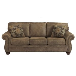 Traditional Queen Sleeper Sofa With Rolled Armrests & Nail-Head Trim  |  Sleeper Sofas Living Room Sleeper Sofas