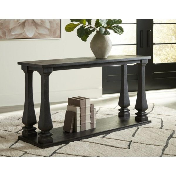 Traditional Sofa Table With Lower Shelf  |  Sofa Tables Living Room Sofa Tables