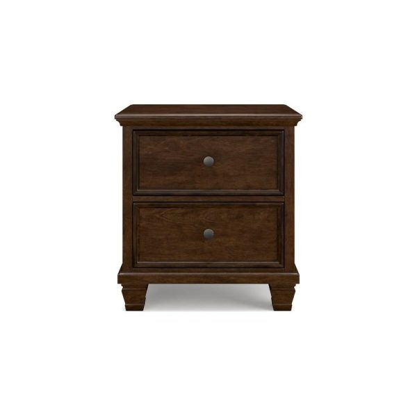 Transitional 2-Drawer Nightstand  |  Nightstands Bedroom Nightstands